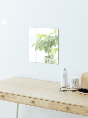 할메이드 붙이는 아크릴 거울 벽걸이 안전 욕실 화장대 거울 30x30