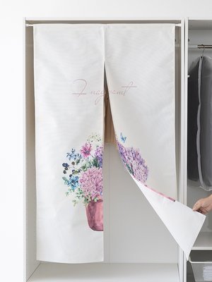 할메이드 가림막 커튼 창문 가리개 베란다 공간분리 중문 바란스 패브릭 커튼 85x150