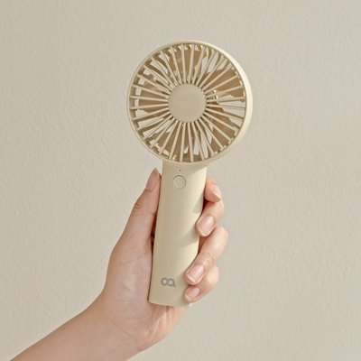오아 라운드핸디팬 미니 휴대용 선풍기 초경량 핸디 핸드 USB 충전식 무선 손풍기