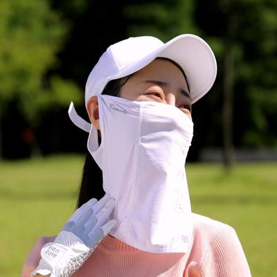 카모도 얼굴햇빛가리개 국내산 자외선차단마스크 골프 운동 귀걸이 등산 낚시 마스크
