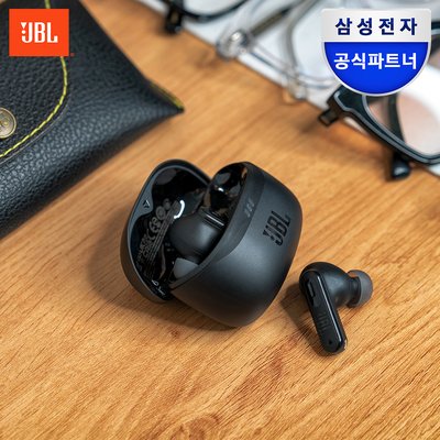 삼성공식파트너 JBL TUNE BEAM2 블루투스 이어폰 노이즈캔슬링 블랙