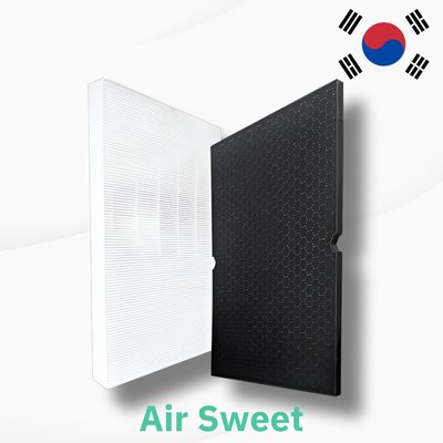 [호환] 위닉스 공기청정기 필터 제로S 2.0 AZSE430-JWK 헤파 탈취 1세트 에어스윗