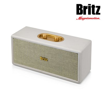 [N배송] 브리츠 BZ-TX11 무선 블루투스 스피커 레트로 탁상용 휴대용 라디오 화이트