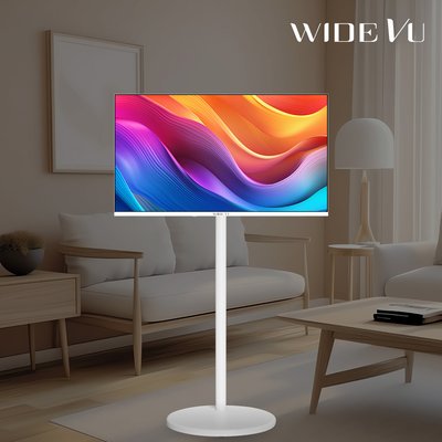 와이드무빙뷰 화이트에디션 삼탠바이미 셋트 101cm(40인치) FHD 스마트 이동식 TV 중소바이미 V1 셀프설치가능