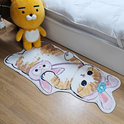 고양이 침실 거실 주방 욕실 아이방 화장실 극세사 발매트 러그