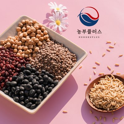렌틸콩 병아리콩 귀리 서리태 찰수수 찰기장 압맥 찰녹미 현미 잡곡 흑미 [농부플러스]