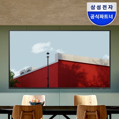 삼성 43인치(107.9cm) 4K UHD 스마트 비즈니스TV 소형TV LH43BEF 미니 슬림 벽걸이형