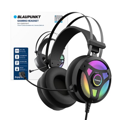 블라우풍트 게이밍헤드셋 컴퓨터 헤드셋 PC 유선 헤드폰 BLP-GM501KHT
