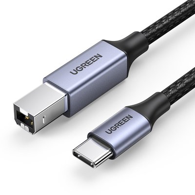 유그린 프리미엄 C타입 to USB2.0 B CM BM 케이블, US370/프린터 스캐너 연결
