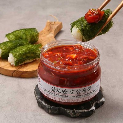 [새벽배송]62년전통 알품게 삼대인천게장 살로만 순살게장 간장게장 양념 400g