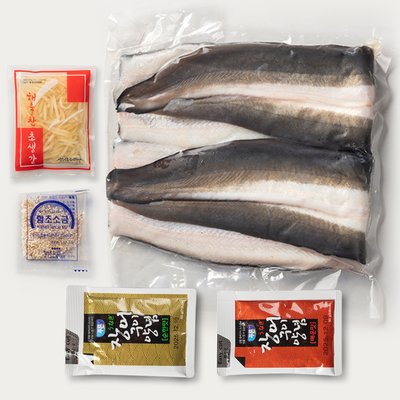국내산 자포니카 장어 민물장어 1kg 손질후 700g