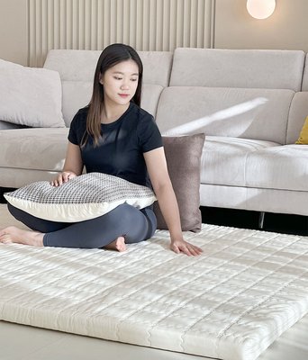 작은쉼터 바닥토퍼 단단한 토퍼 매트리스 허리에 좋은 편한 고밀도 멀티 싱글 7T