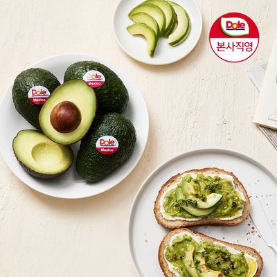 [DOLE직영몰] 아보카도 10개 (중/대/특대과)