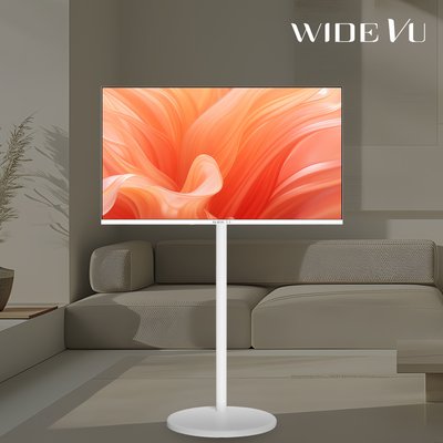 와이드무빙뷰 화이트에디션 삼탠바이미 셋트 QLED 109cm(43인치) 4K UHD 스마트 이동식 TV 중소바이미 V1