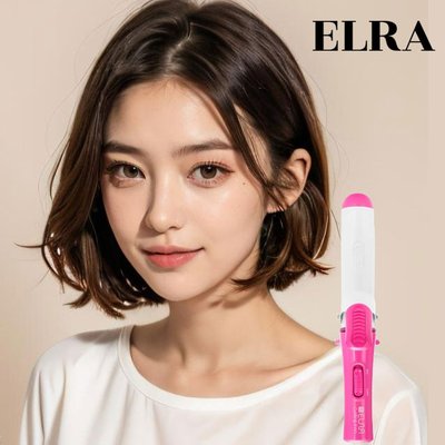 미니 봉고데기 핑크 웨이브 고데기 ELRA 전문가용 헤어스타일링 MMS-8224