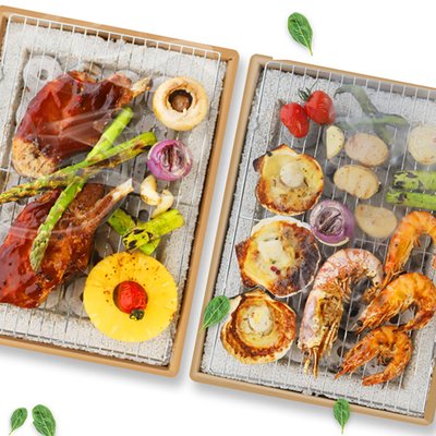 꾸버스 투타임 바베큐그릴 일회용 캠핑 화로대 휴대용 숯불 화로 간편점화 BBQ