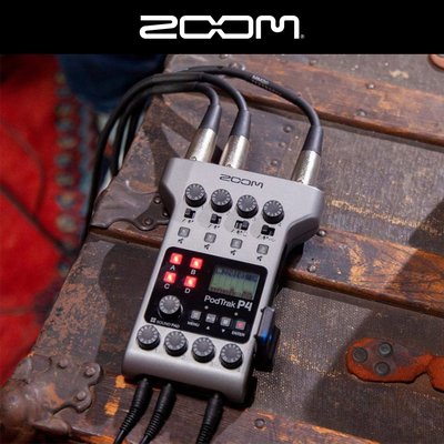 ZOOM P4 줌P4 휴대용 레코더 유튜브 팟캐스트 4채널 레코더