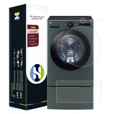 LG 트롬 트윈워시 FX25GAX 프라임 고광택 외부보호필름 세트