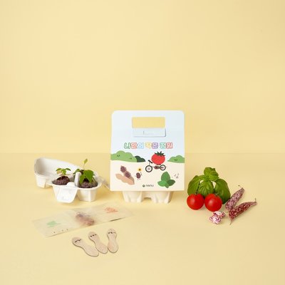 나누 식목일 키트 씨앗심기 방울토마토 바질 강낭콩 식물 키우기 유치원 어린이집 개별포장