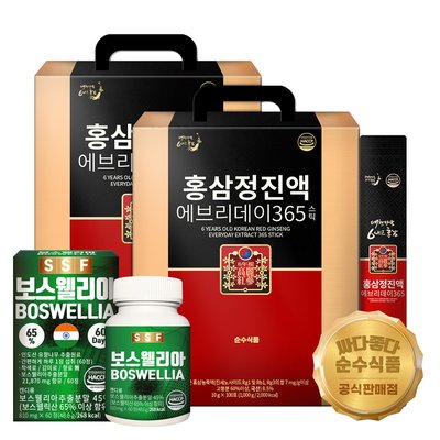100포+100포 6년근 홍삼정 진액 에브리데이 365 홍삼 스틱 순수식품