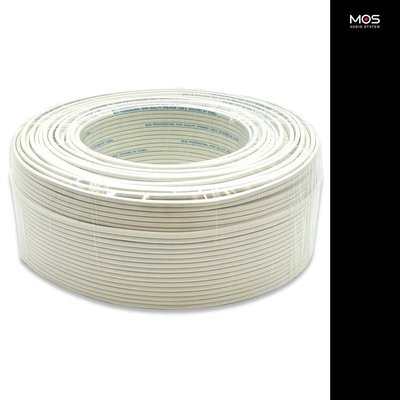 모스 50심 스피커 케이블 설비용 흰색 백색 스피커선 MOS SC-1050W 100M