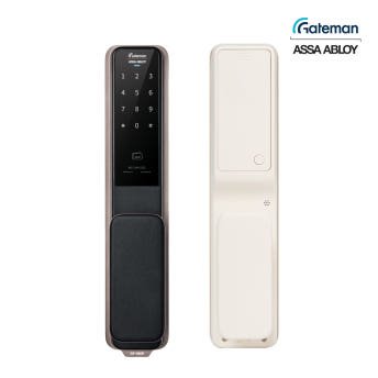 게이트맨 1초잠김 푸시풀 현관 크림컬러 IoT도어락 인테리어도어락 GP-500RC 무료설치 번호키 스마트도어락 디지털도어락