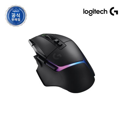 [폴더블백증정] 로지텍코리아 공식 G502 X PLUS 무선 게이밍 마우스 블랙