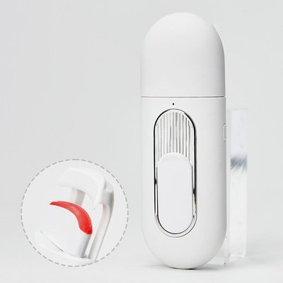 엑스뷰 뷰러형 속눈썹 고데기 usb 충전식 휴대용 미니 온열 히팅 뷰러