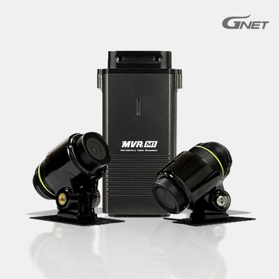 지넷 MVR M1 오토바이 바이크 블랙박스 2채널 FHD 완전방수