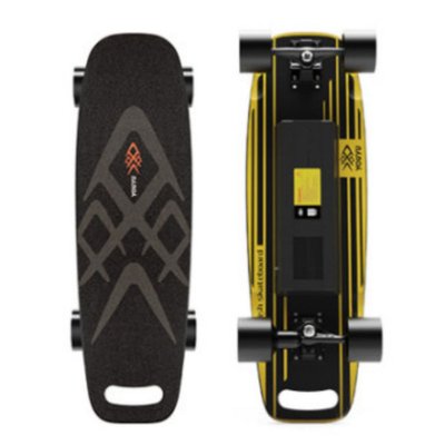 전동스케이트보드 입문용 초중급 YOUYU E-SKATEBOARD 전동보드 S1 업그레이드 옐로우