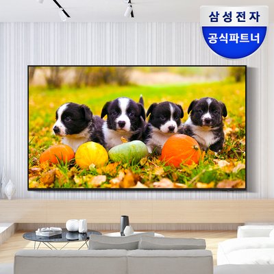 삼성전자 189cm(75인치) LED 4K UHD 비즈니스 TV LH75BECHLGFXKR 벽걸이
