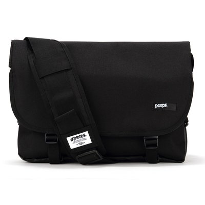 [핍스]PEEPS essential messenger bag 유스메신저백 BLACK