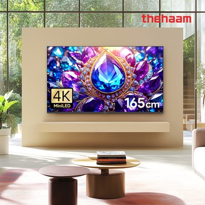 스마트 티비 165cm(65인치)TV, QD-MINILED PRO 게이밍, 상하벽걸이 전문기사설치