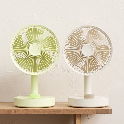 블루필 바셋2 탁상용 선풍기 무선 캠핑용 소형 책상 사무실