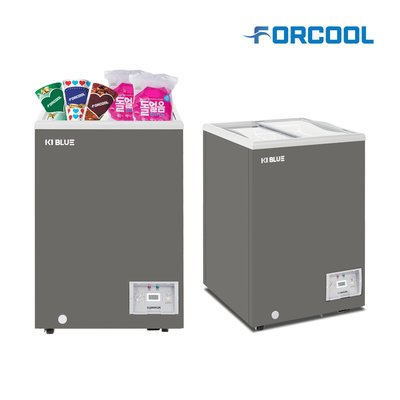 업소용 소형냉동고 냉동식품 얼음컵 편의점 가정용 미니 음식물 냉동고 KSR-100F-SP