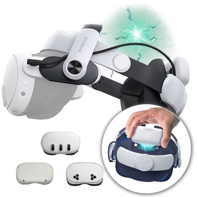 메타퀘스트2 3 S 스트랩 악세사리 BOBOVR M3PRO 헤일로 배터리 오큘러스 헤드XR