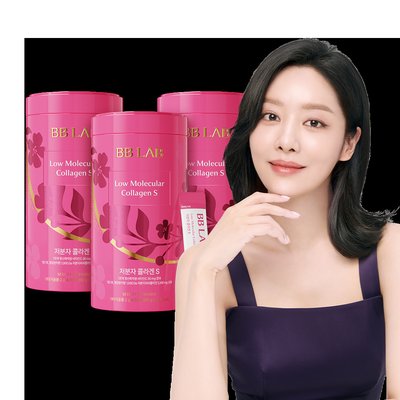 뉴트리원 비비랩 저분자 콜라겐 S 인텐시브 3통 3개월분 어류 초 어린 피쉬 펩타이드