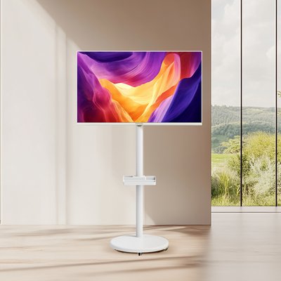 3세대 선반 이동식 티비거치대 무빙 TV 스탠드 109cm(43인치) 라이트