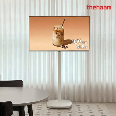 삼탠바이미 스마트TV 109cm(43인치)TV, 4K QLED 큐브, 패키지 더함 CHiQ 전문기사설치