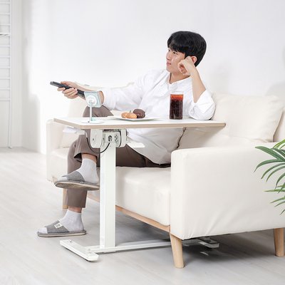 핏쳐 이동식 양방향 높이 각도조절 소파 침대 사이드 테이블 TS3