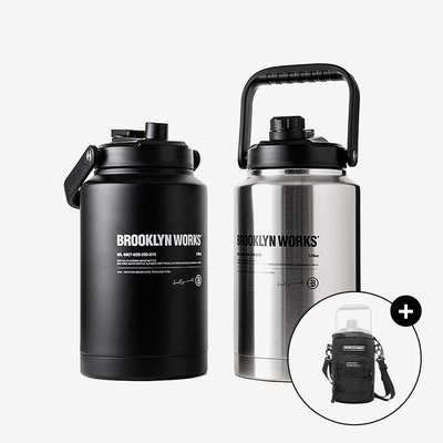 [브루클린웍스] 워터저그 3.8L+워터저그 파우치