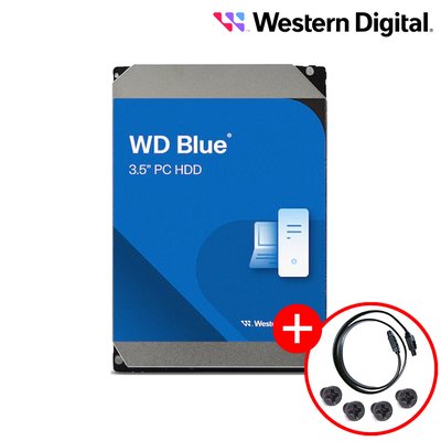 WD80EAAZ WD BLUE HDD 데스크탑용 하드디스크 256MB, 8TB
