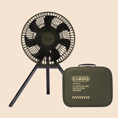 카고컨테이너 캠핑 선풍기 멀티팬 L 라지 캠핑용 무선 서큘레이터 카키