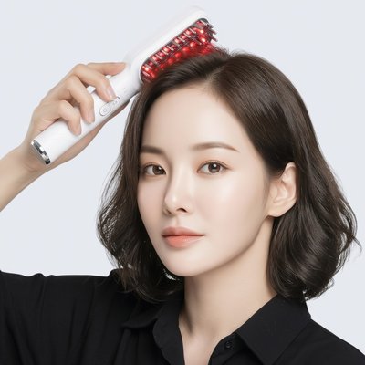 펄케어 두피 마사지기 관리기 브러쉬 고주파 EMS 헤어갈바닉