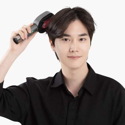 펄케어 두피 마사지기 관리기 전동 브러쉬 EMS 헤어터치