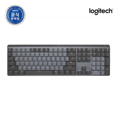 로지텍코리아 공식 MX Mechanical 무선 키보드 블랙, 택타일, 55g