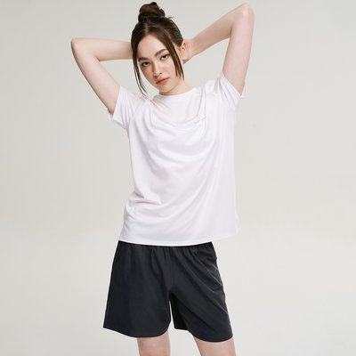 여성 에어로 터치 운동복 세트 냉감소재 헬스복 러닝복 짐웨어 화이트