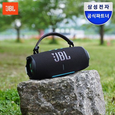 삼성공식파트너 JBL CHARGE6 휴대용 캠핑용 블루투스 스피커 블랙네온