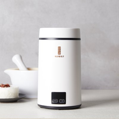 메고지고 마이쪄세트 습식쌀가루 1kg 포함 백설기찜기 스팀 가정용 전기 떡제조기