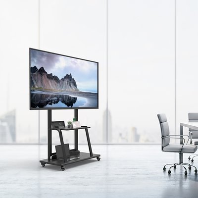 카멜마운트 이동식 대형 TV 다용도 2단 받침대 스탠드 삼성 LG 호환 SB-100H